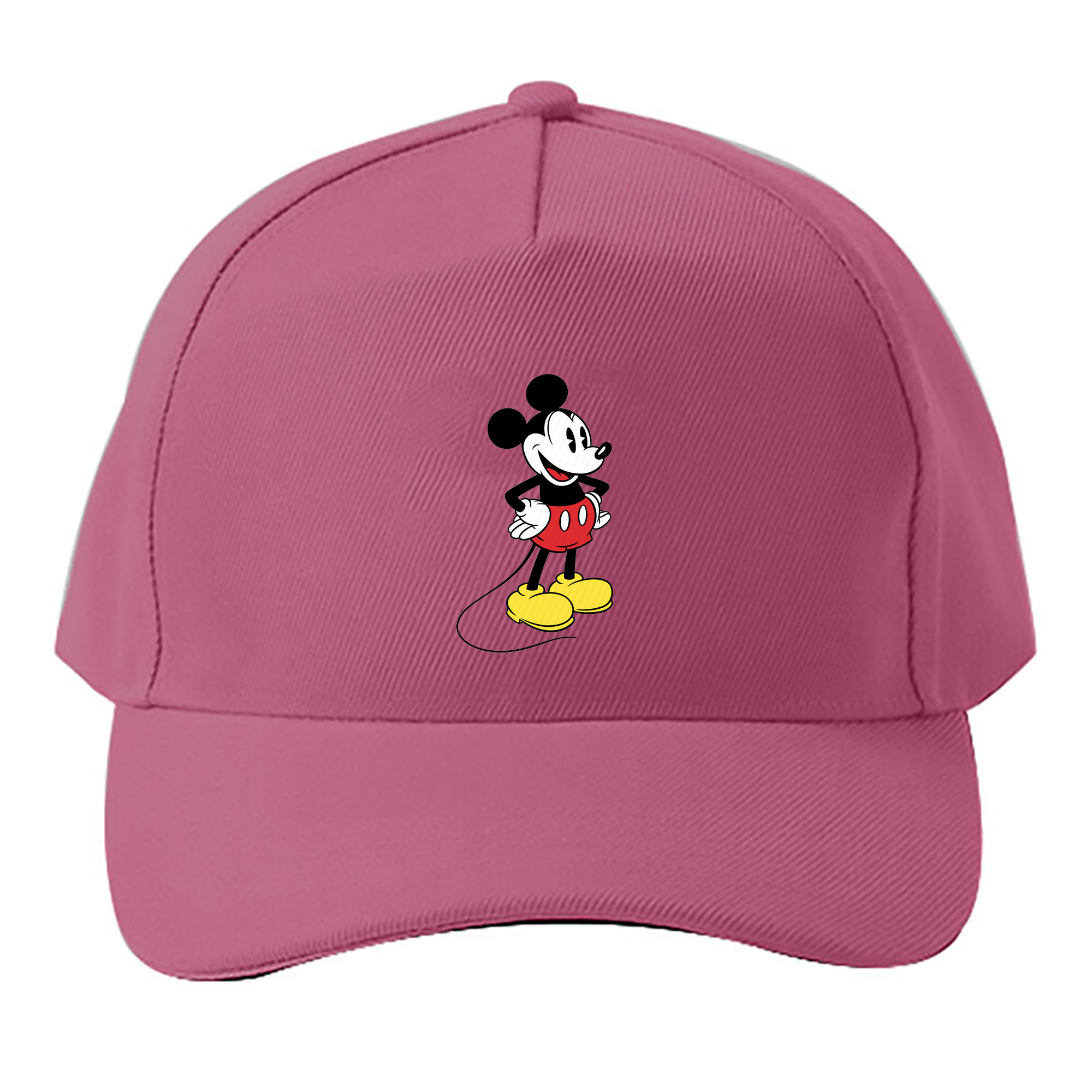 （画像用） ミッキーマウス Mickey Mouse ベースボールキャップ 綿100％ 男女兼用 帽子 スポーツ